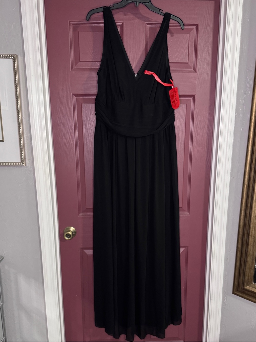 Ever Pretty Black Sleeveless V-Neck Maxi Dress
